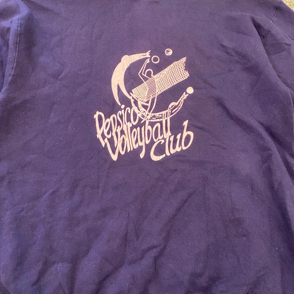 NWT Vintage Russell Athletic Made in USA Pepsico Volleyball Club Hoodie Men's L - Picture 5 of 10